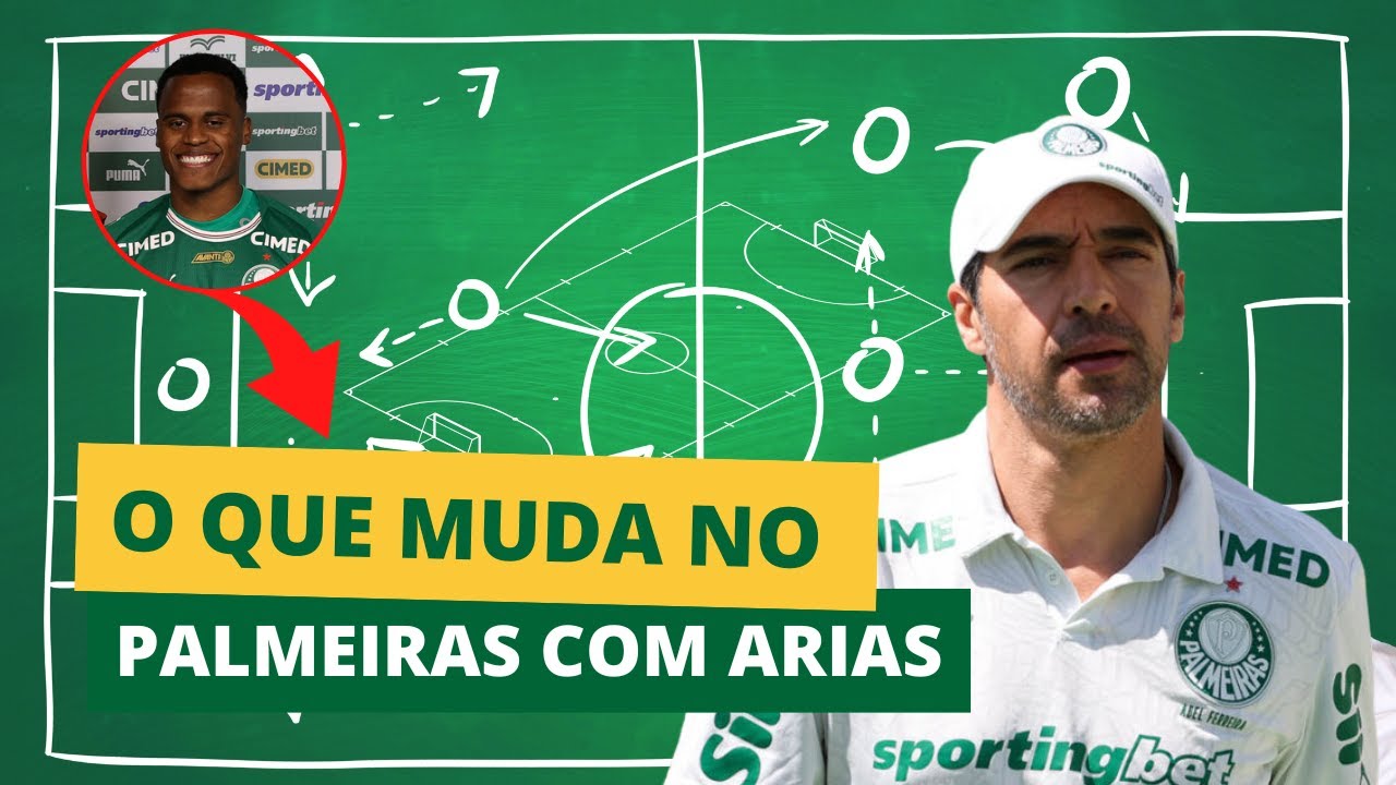 O QUE MUDA NO PALMEIRAS COM JHON ARIAS? NOVO CAMISA 11 DO VERDÃO! BRUNO RODRIGUES DE SAÍDA?