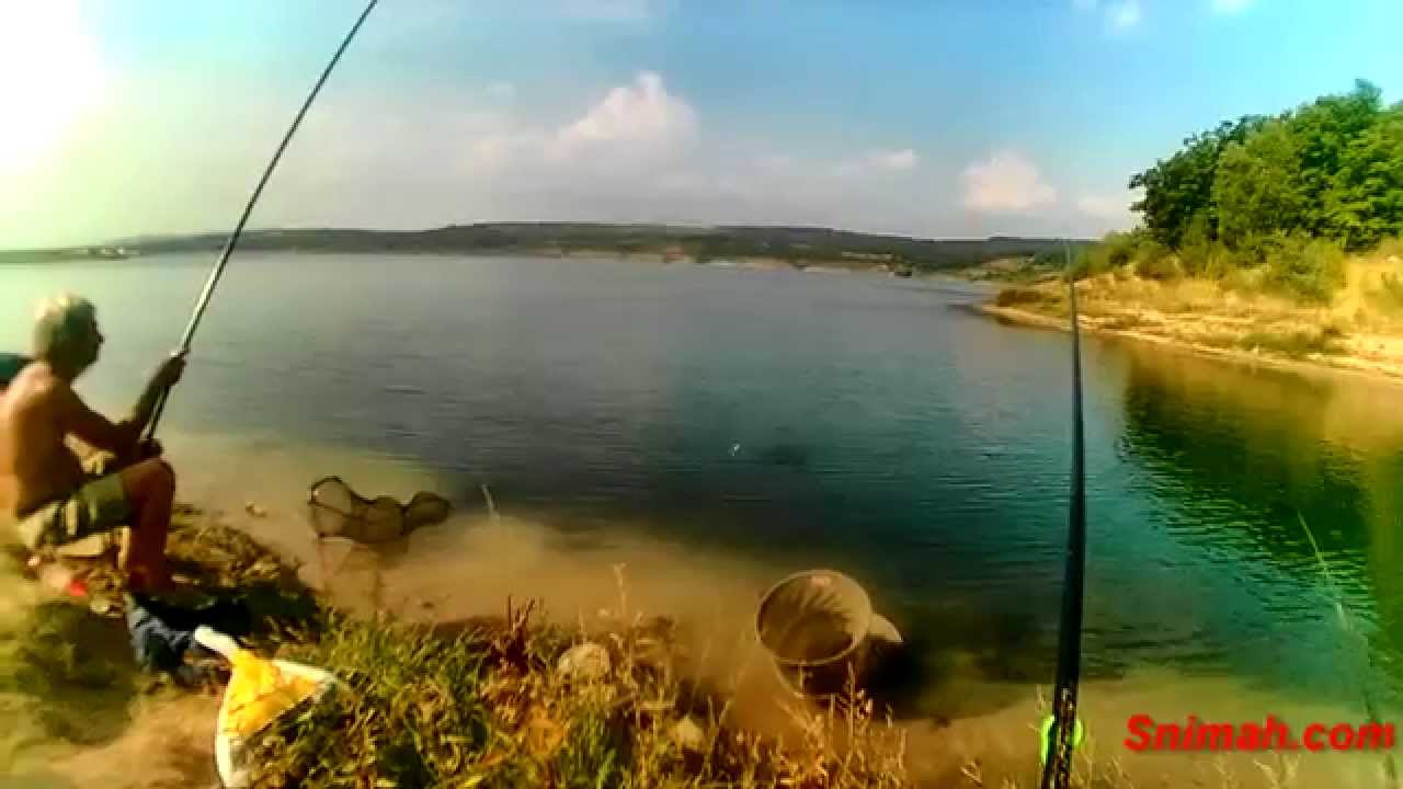 Риболов на язовир Огняново - август 2015