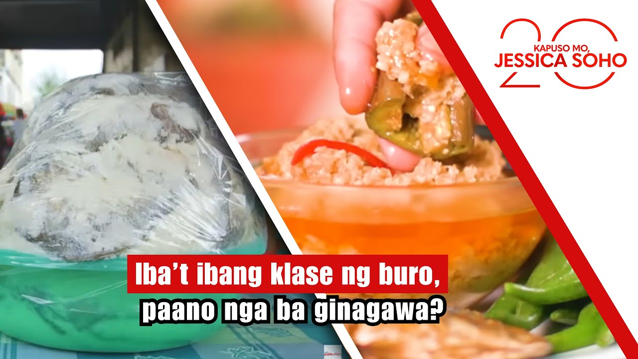 Iba’t ibang klase ng buro, paano nga ba ginagawa? | Kapuso Mo, Jessica Soho