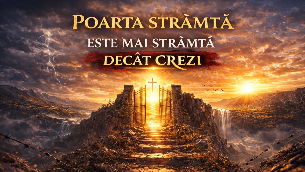 Poarta strâmtă este mai strâmtă decât crezi. 