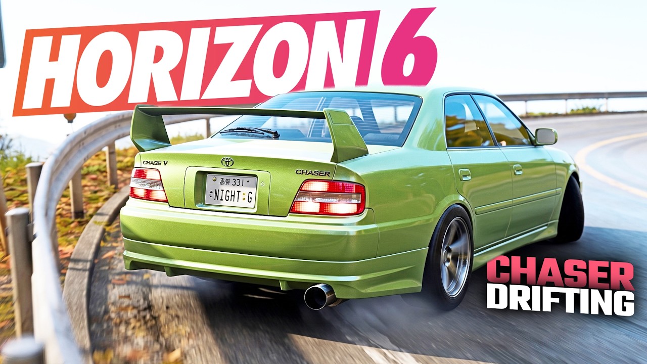 Auto do PŁYNNEGO Driftingu? Uczę się Driftować - Toyota Chaser | Forza Horizon 6! 🔥