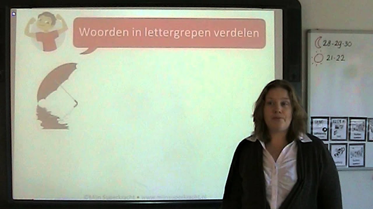 Spelling: woorden in lettergrepen verdelen