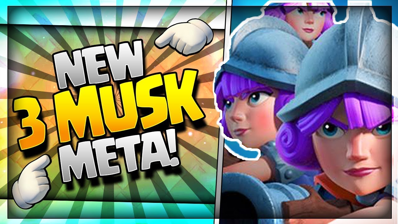 INSANE 71% WIN RATE DECK - New 3 Musketeer Meta!! Clash Royale Top Ladder & Challenge Strategy