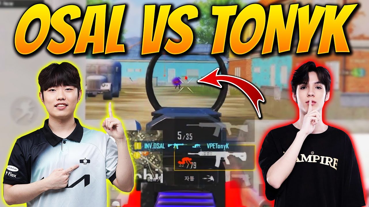 PUBG Mobile South Korea : OSAL vs TonyK Ultimate Royale