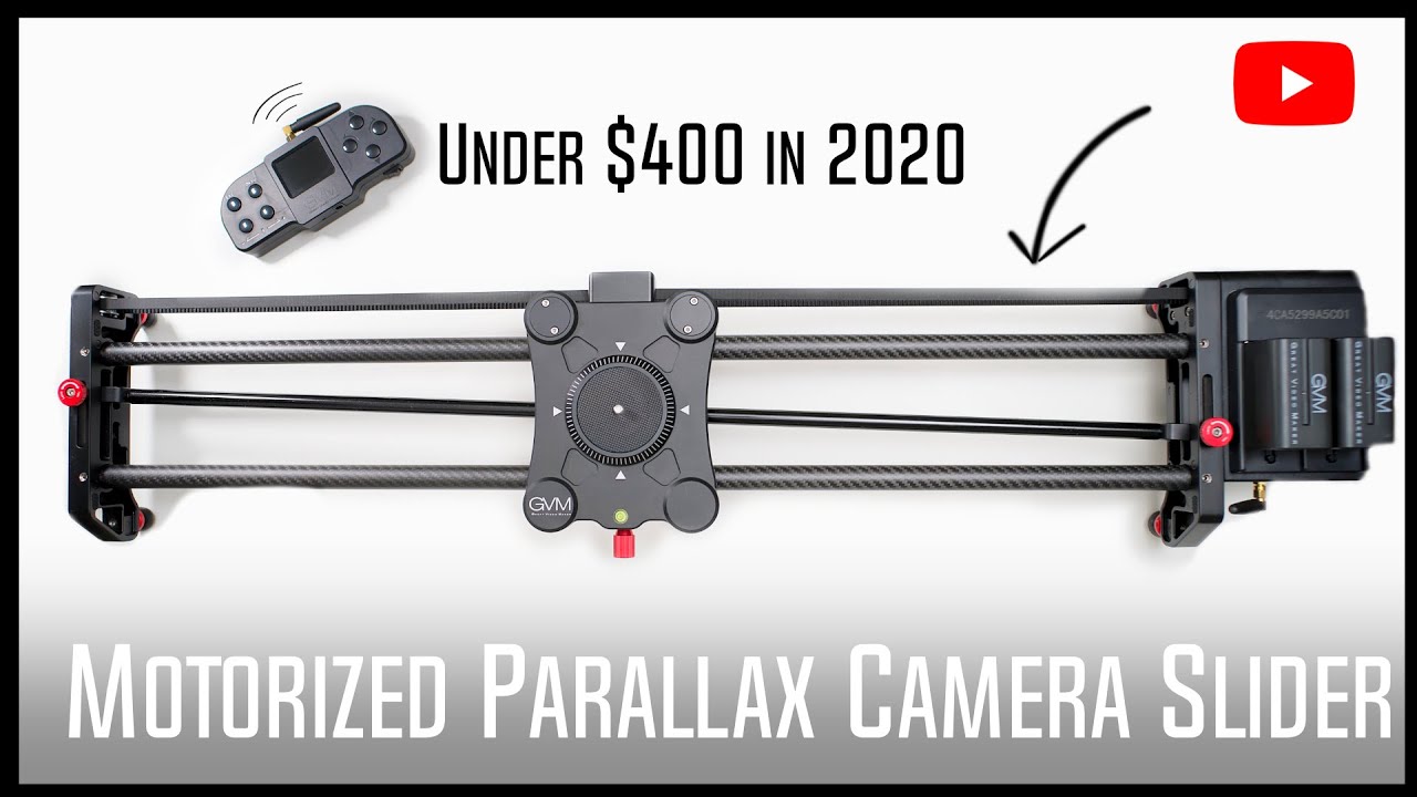 Best Budget PARALLAX CAMERA SLIDER ? (GVM GT-80WD Motorized Slider Review in 2020)