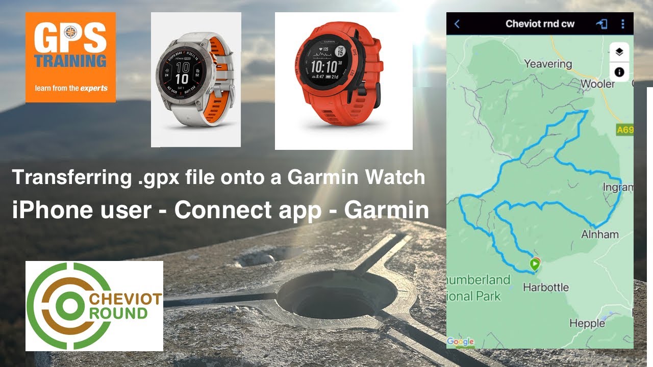 Как загрузить GPS и установить на часы Garmin — пользователь iPhone — приложение Connect