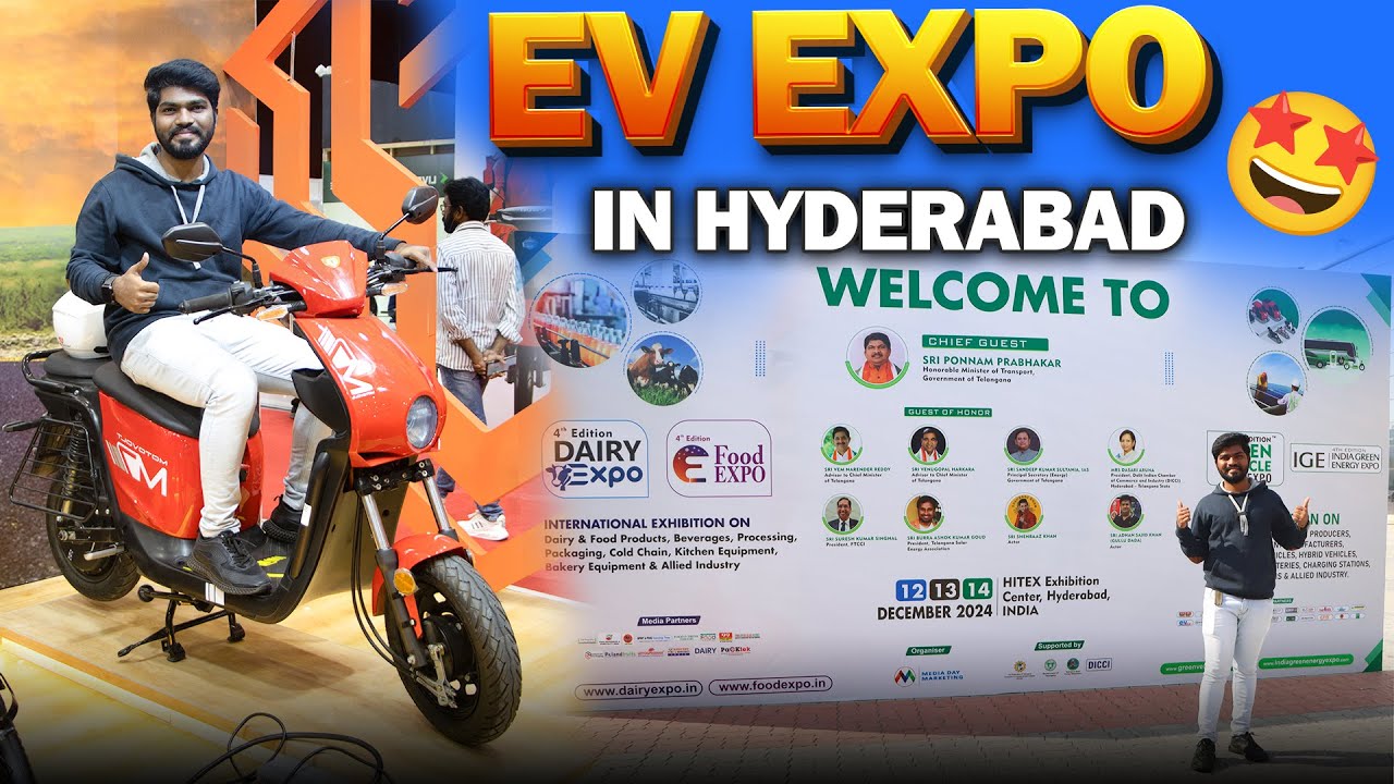 This is How an EV EXPO Will Be... | 2024 Green Vehicle Expo Hyderabad Tour | Electric Vehicles India