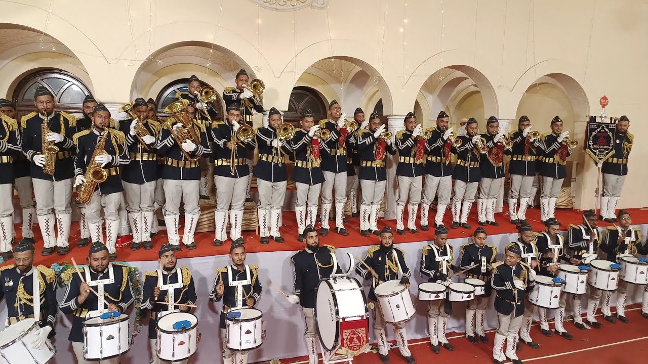 BLINDING LIGHTS THE WEEKEND by shabab guards surat band mouqib milad 1444H #fifa #music #shabab