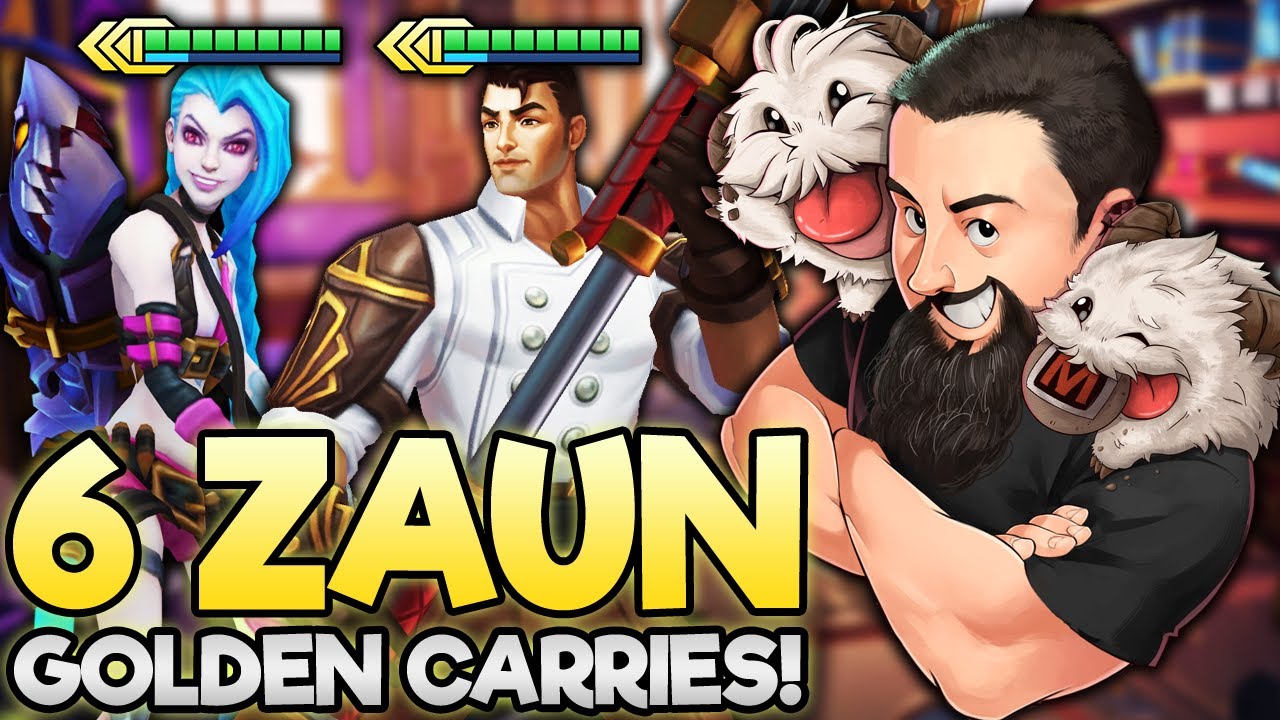 6 Zaun - The Golden Arcane Comp!! | TFT Horizonbound | Teamfight Tactics
