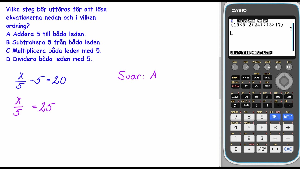 Matematik 5000+ 1b rev  &auml;mnesplan Kap 1 Uppgift 1334 b
