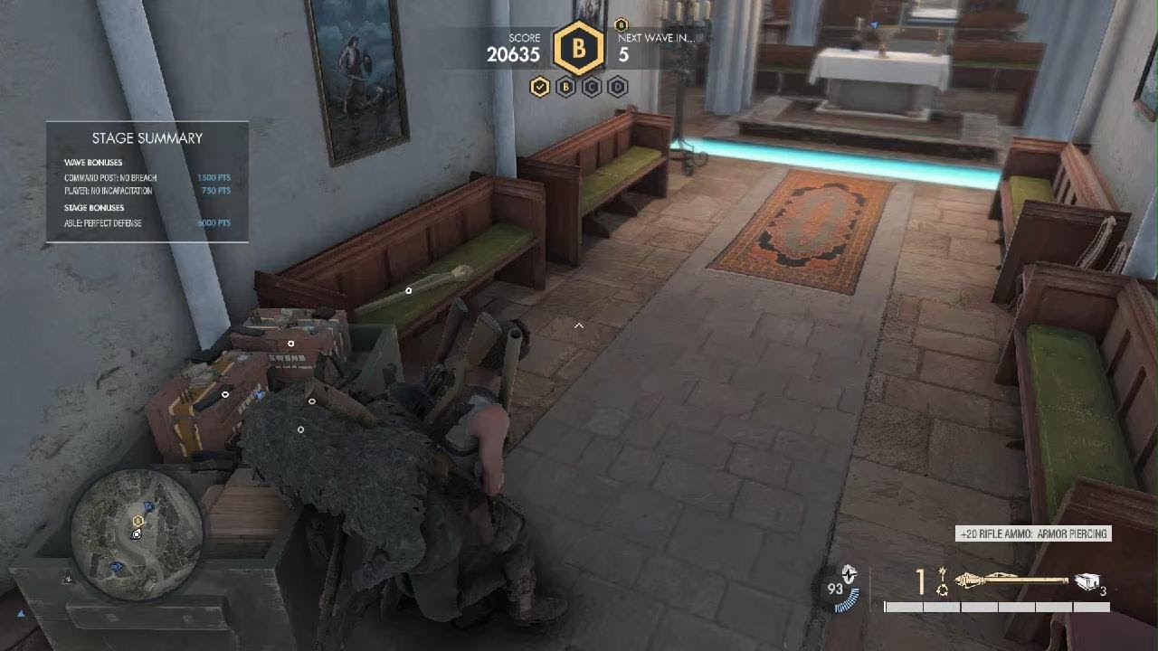Sniper Elite 5 Scott and bumper do survival with friends