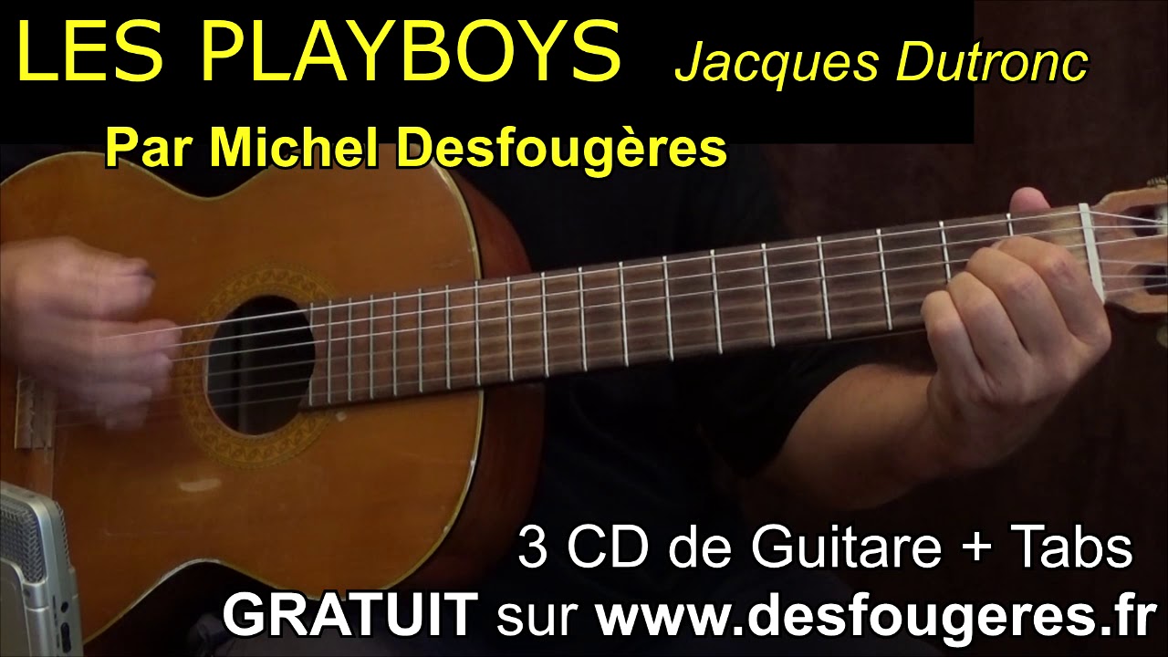LES PLAYBOYS - Démo guitare pour mes élèves (et pour les autres ;o)