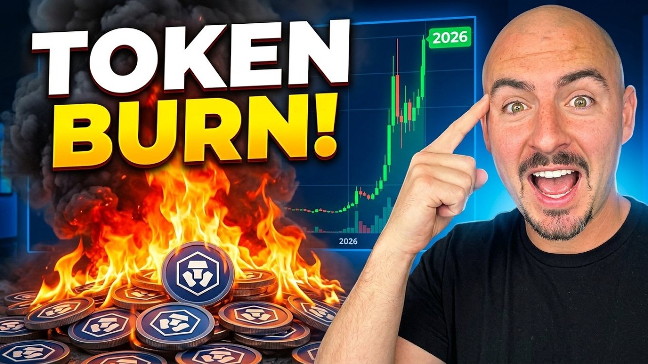 CRO Coin MASSIVE TOKEN BURN COMING?!? (Cronos CEO's HUGE News For Crypto.com's CRO Coin In 2026)