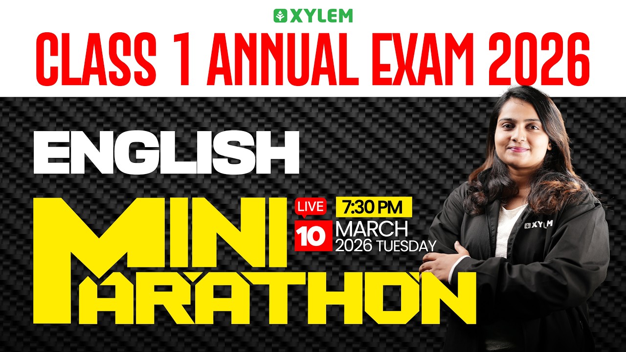 Class 1 ENGLISH | Annual Exam- Mini Marathon !!!!