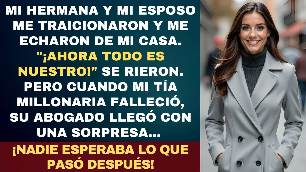 Mi Esposo Me Engañó Con Mi Hermana, Pero El Testamento De Mi Tía Los Dejó Sin Palabras
