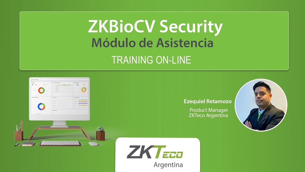 ZKTraining ZKBio CVSecurity - Modulo de Asistencia