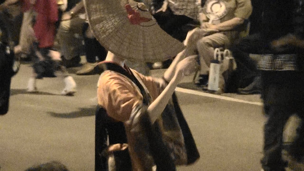 2016 西馬音内盆踊りの 魅力　音頭の女性 最終日 2016 .8
