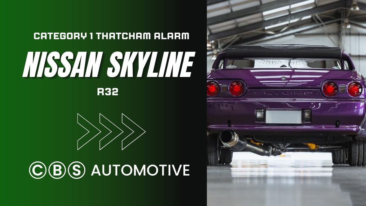 Protecting This WIDEBOY Skyline R32 | Category 1 Thatcham Alarm