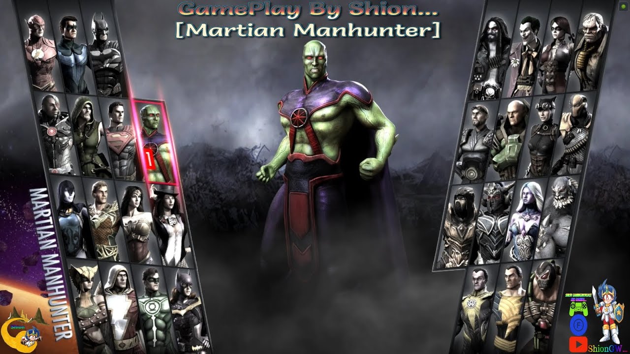 Injustice - Gods Among Us - UE - [GamePlay!!!] {PART7 - ARCADE} [Martian Manhunter] (SHION) 😄🐲🎮🇵🇹