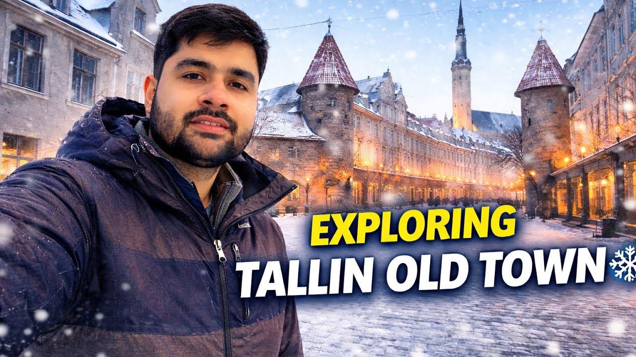  Exploring Tallinn Old Town | Medieval Streets, Local Food & Hidden Gems | Estonia Travel Vlog EP-06