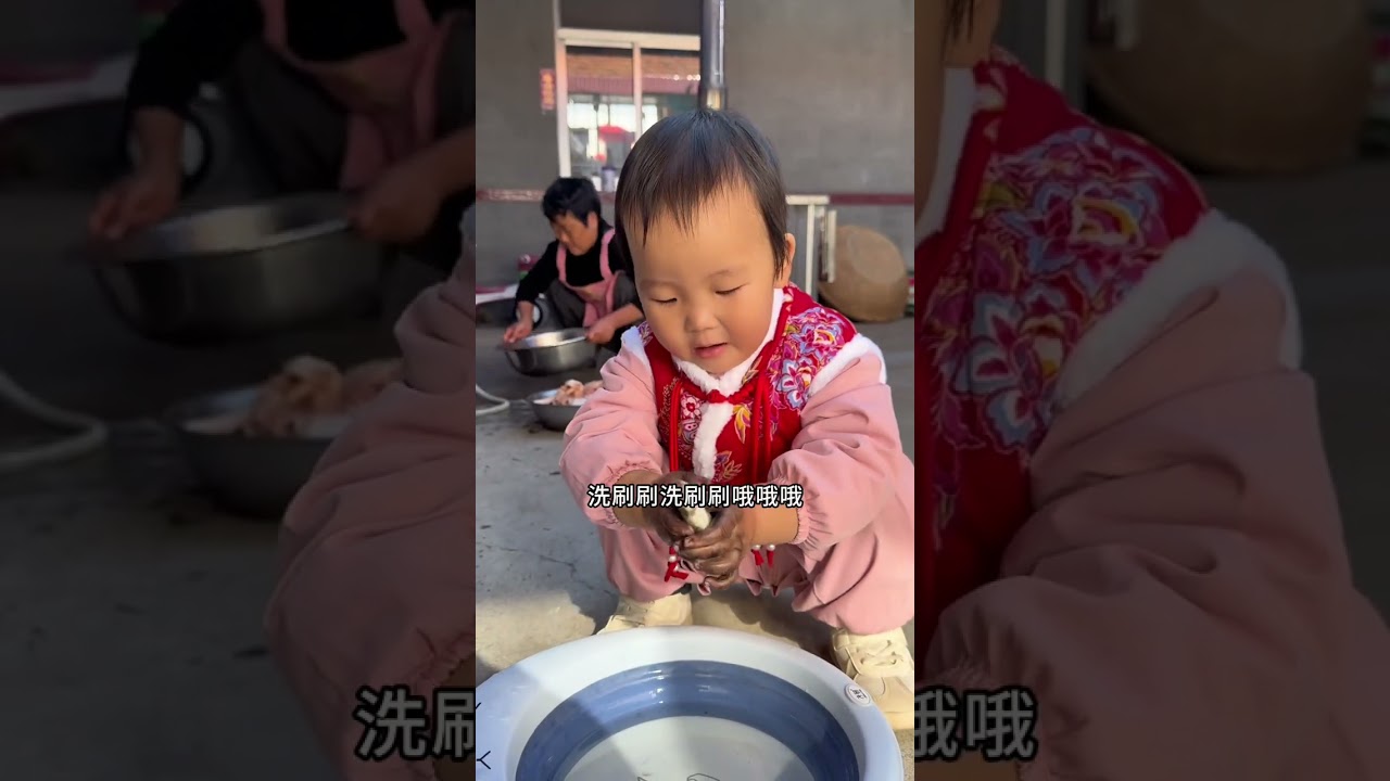 从婆婆家回来带了一只鸡，爸爸说好吃下次还让公公买，孩子的反应太有意思了#平淡治愈的乡村生活 #农村孩子的童年 #健康饮食 #柴米油盐烟火气 @DOU+上热门 @DOU+小助手