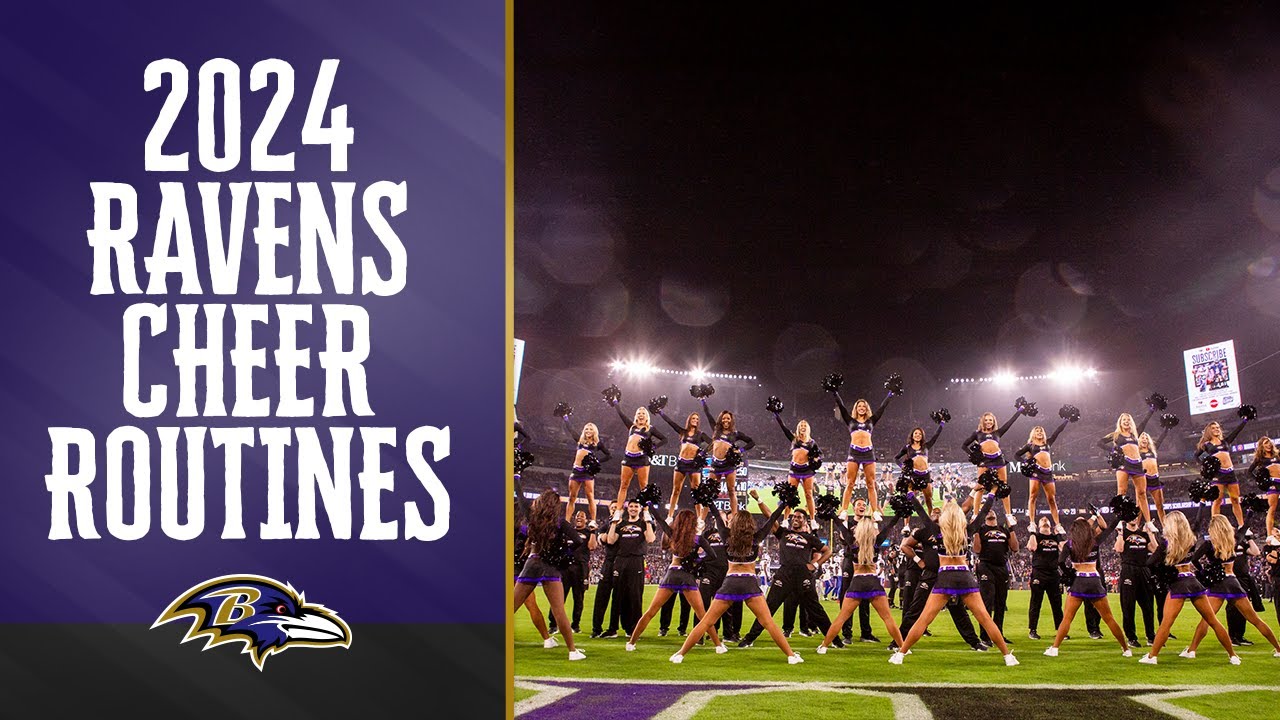 2024 Baltimore Ravens Cheer Routines | Baltimore Ravens