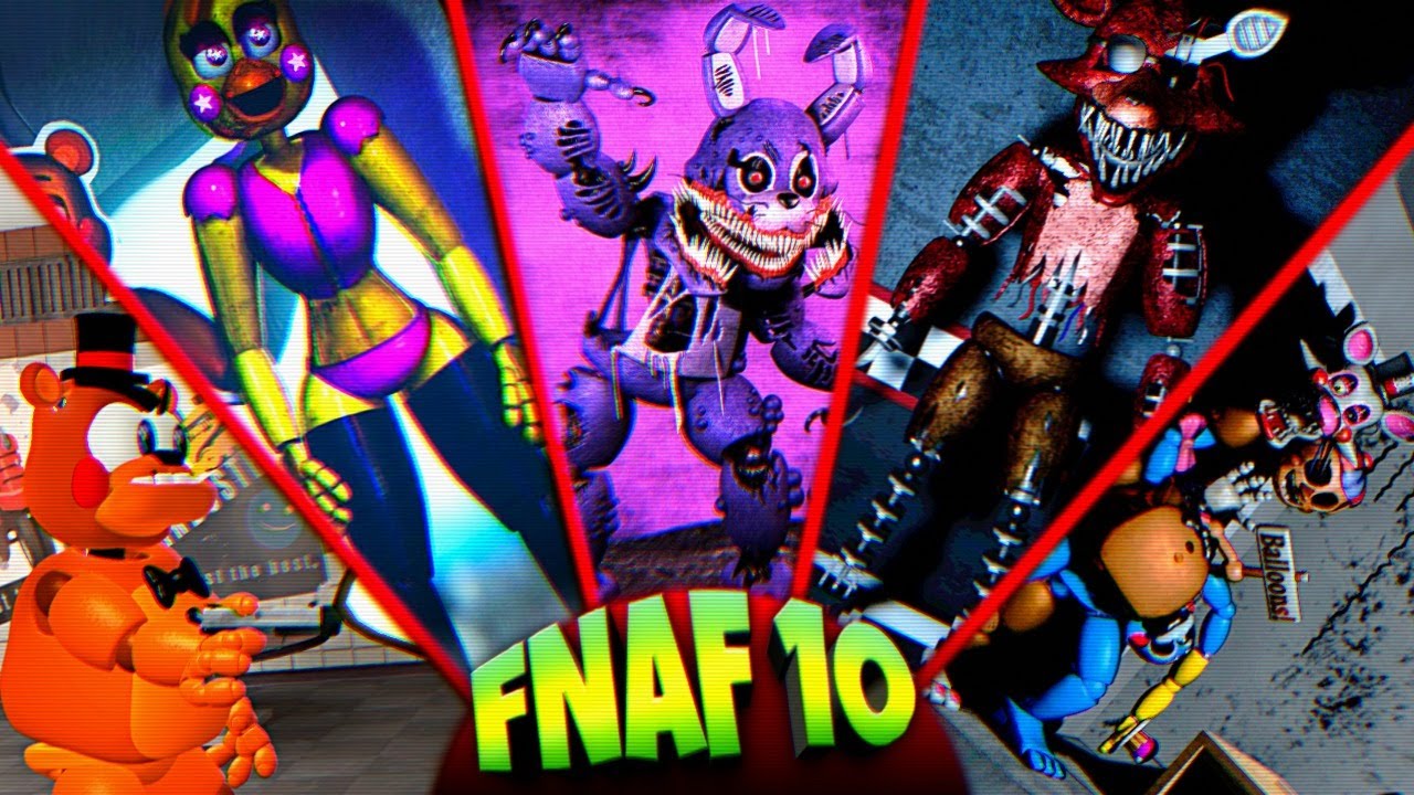 FNAF 10 ИГР ➤ УПОРОТЫЙ ТОЙ ФРЕДДИ | ТВИСТЕД БОННИ | АНИМАТРОНИК ГИБРИД | БРАЗИЛЬСКИЙ FNAF AR на ПК