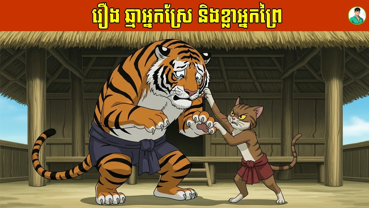 Ep21 | រឿងឆ្មាអ្នកស្រែ ខ្លាអ្នកព្រៃ | Pisey Fairy tale Podcast