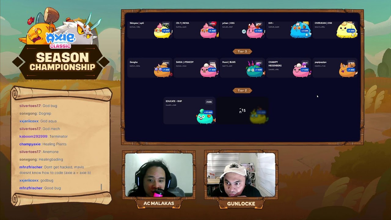 Axie Classic Season Championship | S11 | 3,000 AXS