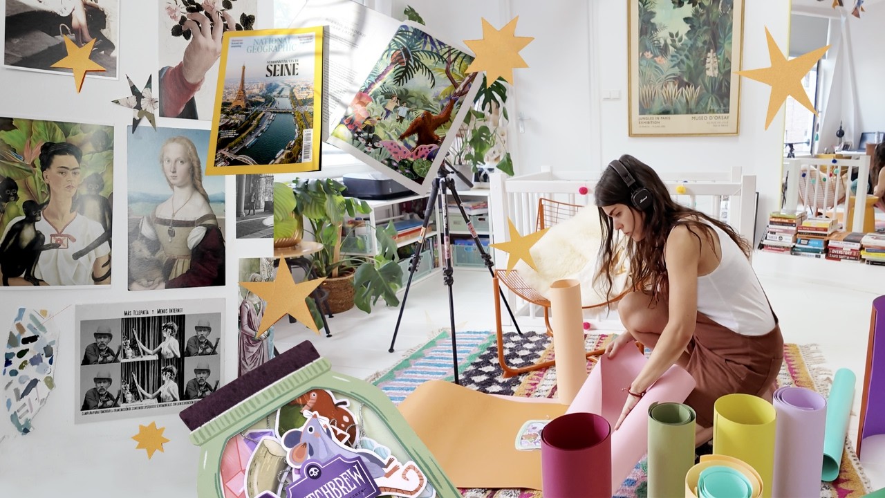 freelance illustrator week ✦ natgeo deadlines, coffee refills & finding my way back to calm