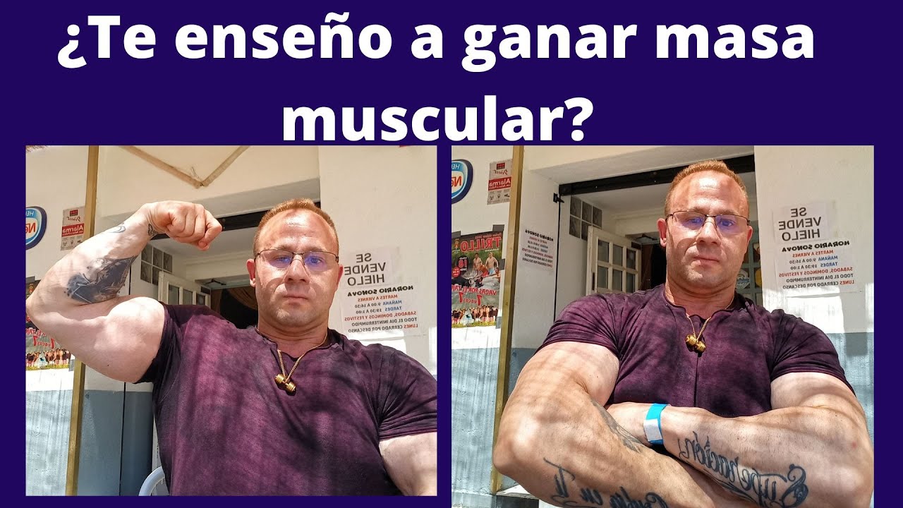 ¿HARTOS YA DE TANTO INFLUENCER? CULTURISMO REAL ¿Te cuento como ganar peso y masa muscular?