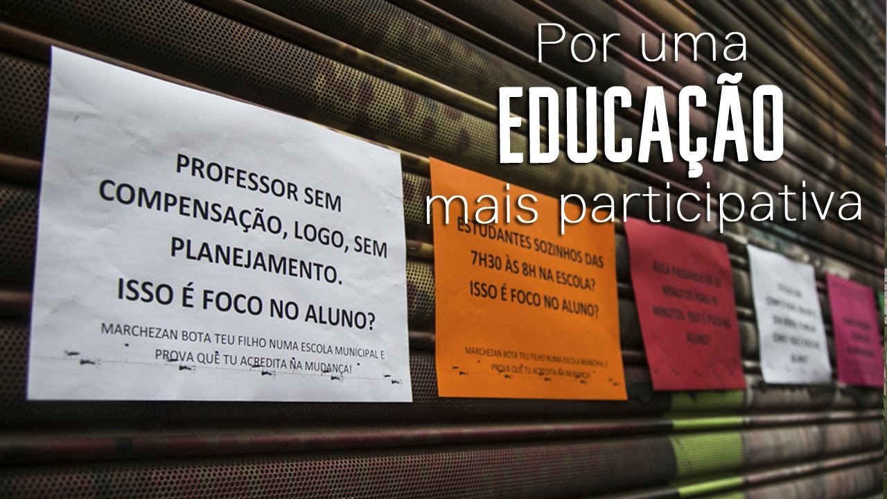 Professores protestam contra mudan&ccedil;as &ldquo;n&atilde;o dialogadas&rdquo; na rotina das escolas municipais
