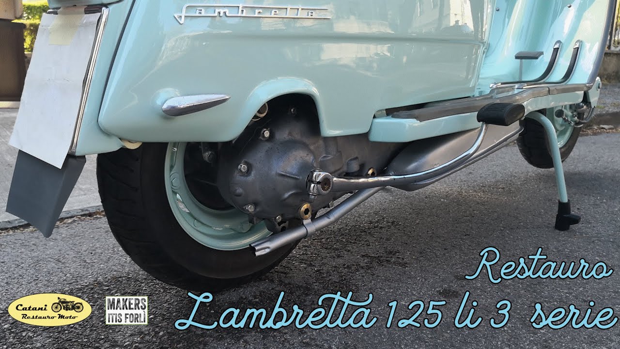 Restauro Lambretta 125 li 3 serie