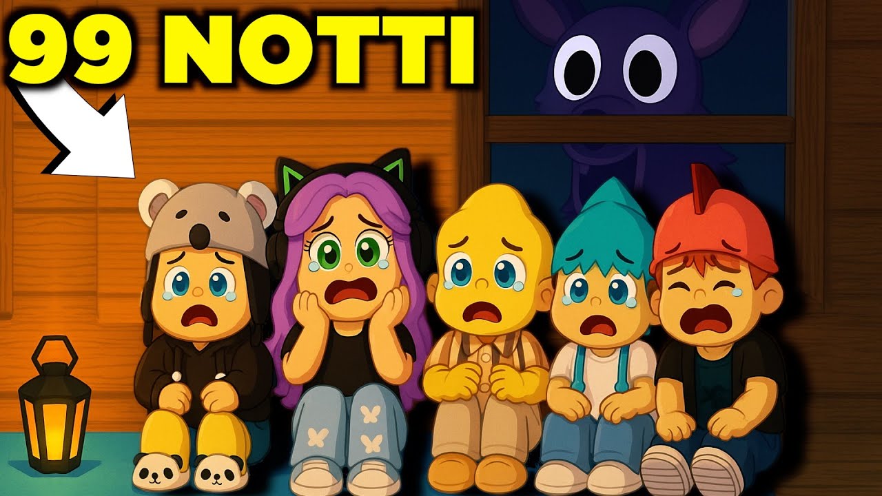 ho SALVATO i BAMBINI SCOMPARSI in 99 NOTTI nella FORESTA di ROBLOX 👶🏻