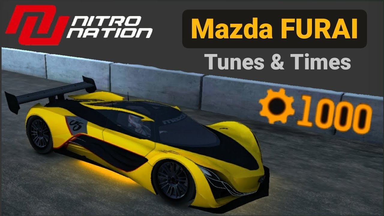 Drag Monster / Mazda FURAI / 1000cogs Times & Tune