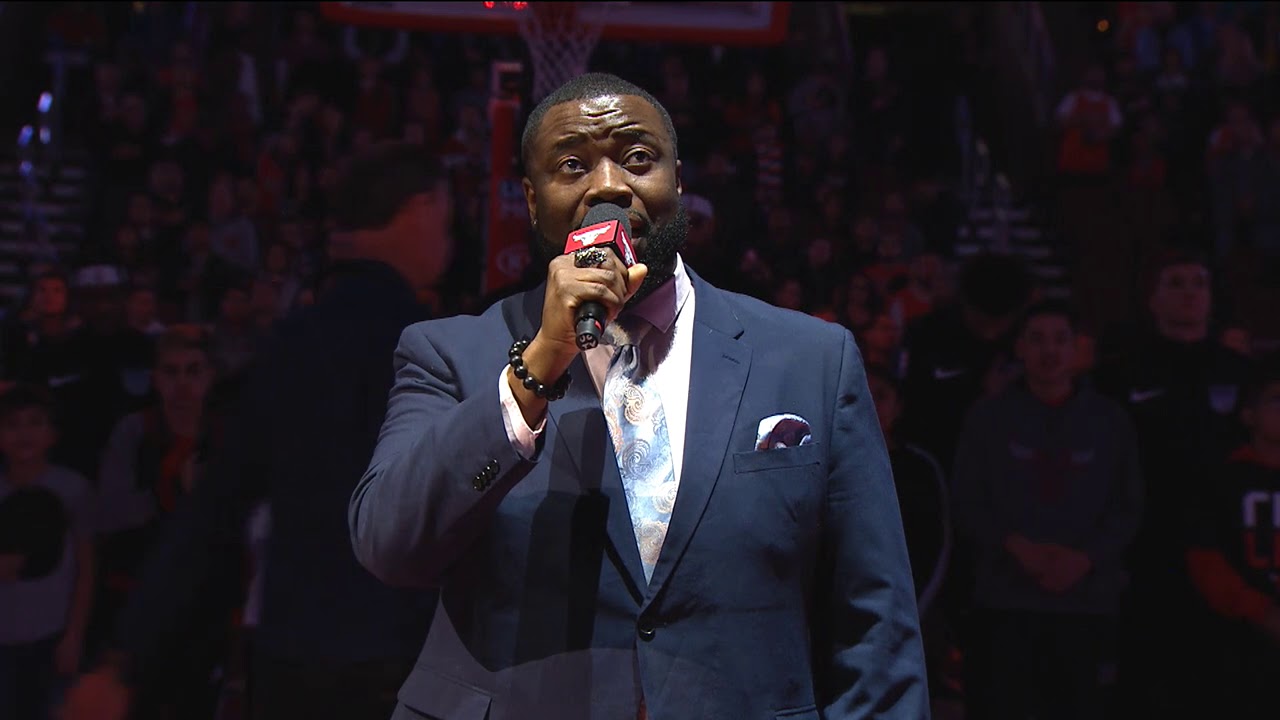 Tamar Greene - National Anthem at Chicago Bulls Game