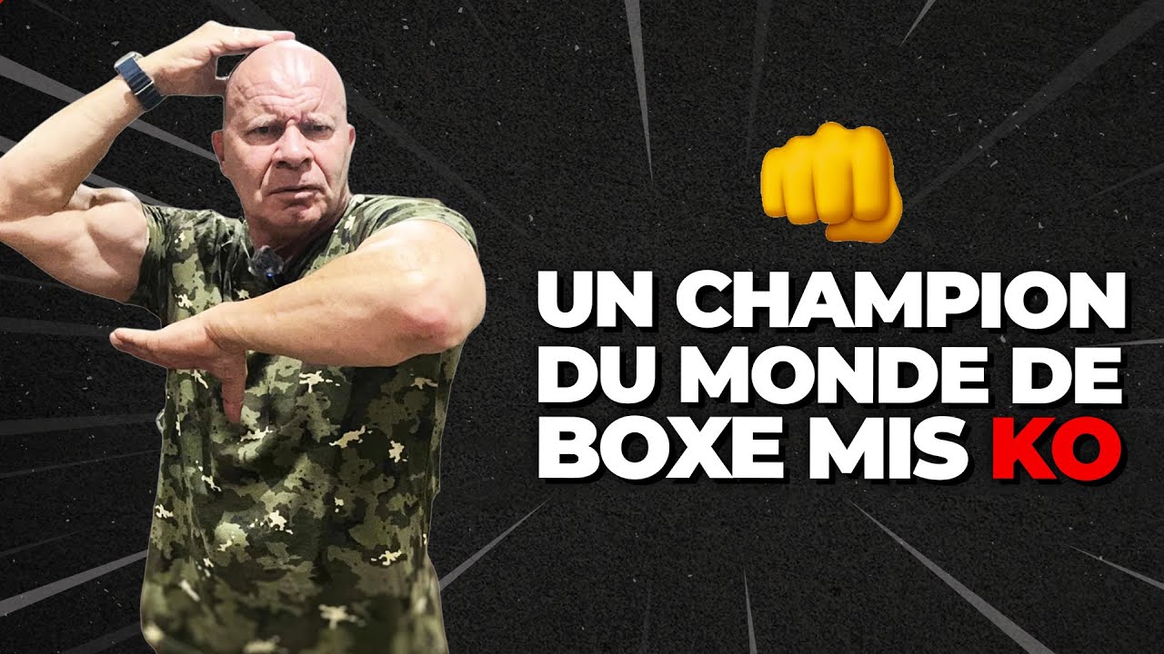 🥊  Un champion du monde poids lourd de boxe mis KO par un non combattant