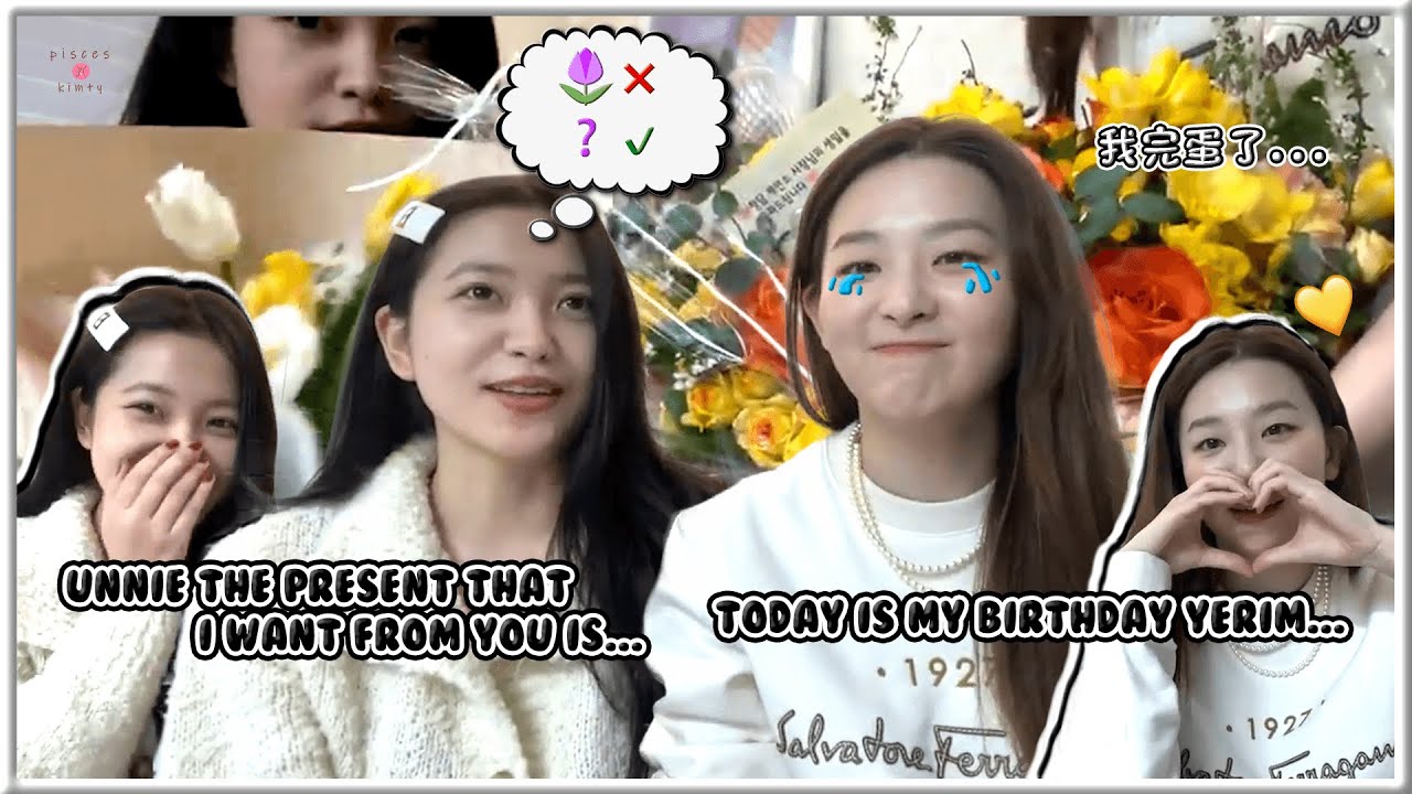 (ENG/中字) 210210 YERMSEUL 椰涩💜💛 (Yerim-ah... Today is my birthday TT)