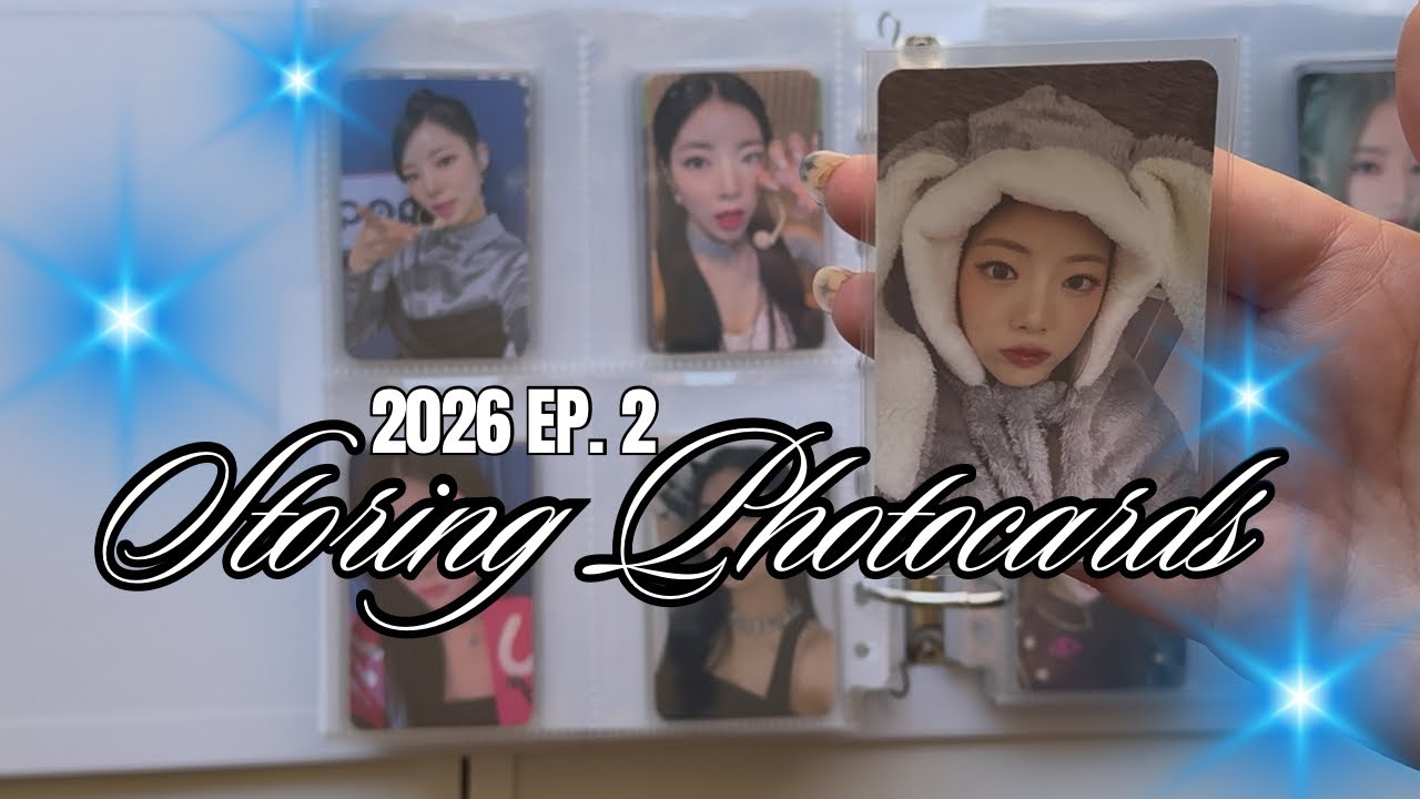Storing Photocards 2026: Ep. 2 (The one where I complete my collection)