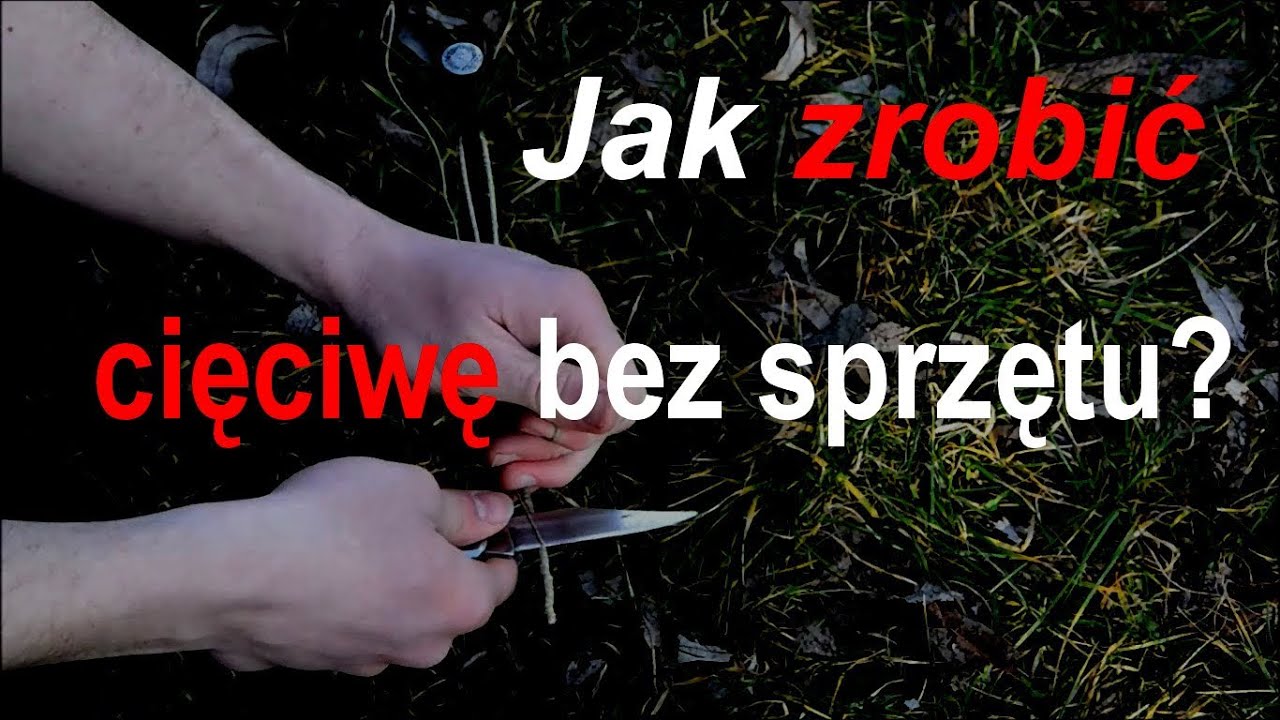 Jak zrobić cięciwę do łuku refleksyjnego bez sprzętu