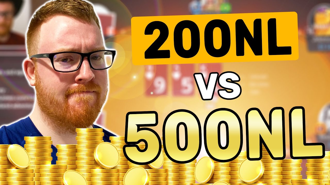 200NL vs 500NL - What Is The Main Difference? - GingePoker Stream Highlights