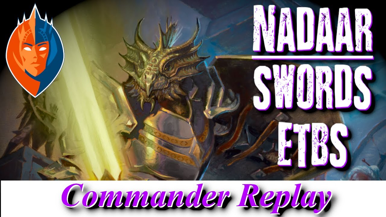 Nadaar Swords & ETBs vs IcingDeath, Thromok, Ghen | EDH Gameplay