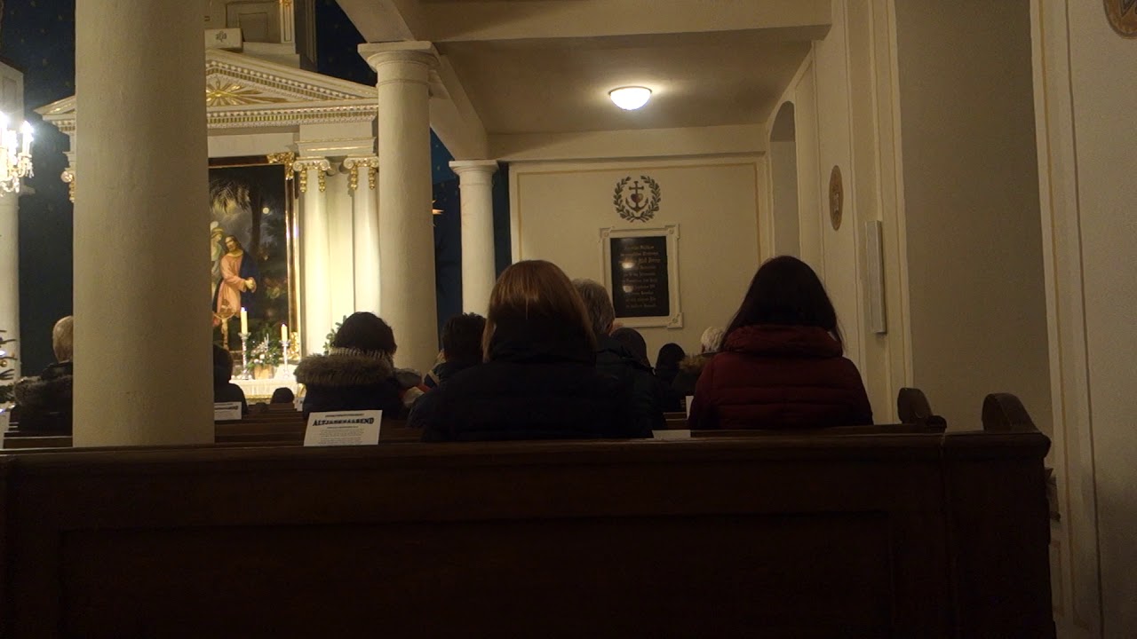ALTJAHRESABEND 2019 mit traditionellem Lied in der ev.Kirche in Lutzmannsburg