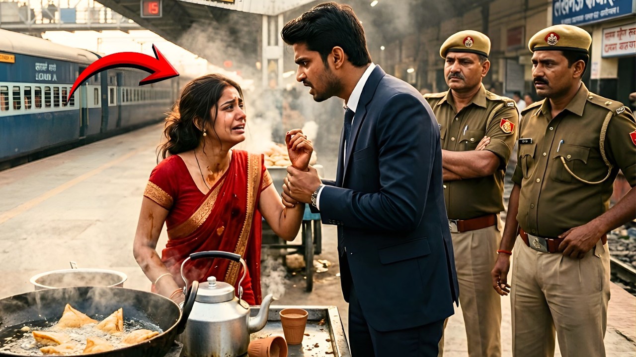 तलाक के 10 साल बाद पत्नी स्टेशन पर समोसे बेच रही थी उसके बाद पति ने जो किया... #भारतनाटक