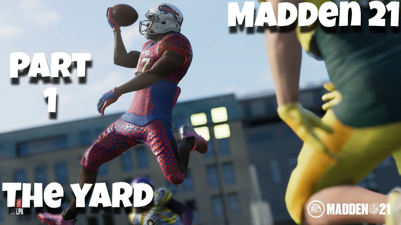 THE YARD GAMEPLAY EA MADDEN 21 NFL FOOTBALL | PS4 PRO | YOUSHOTDAT