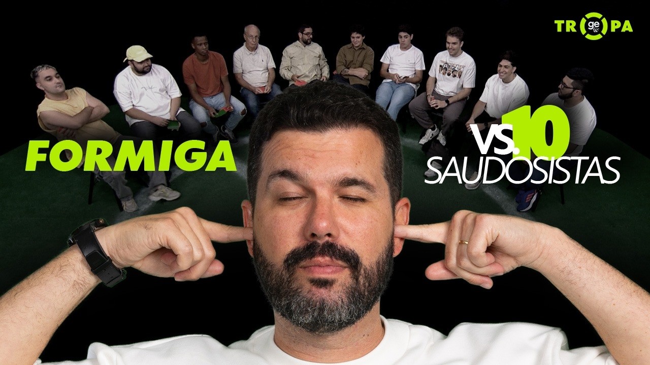 BRUNO FORMIGA CONTRA 10 SAUDOSISTAS DO FUTEBOL | DEBATE | Tropa Ge TV