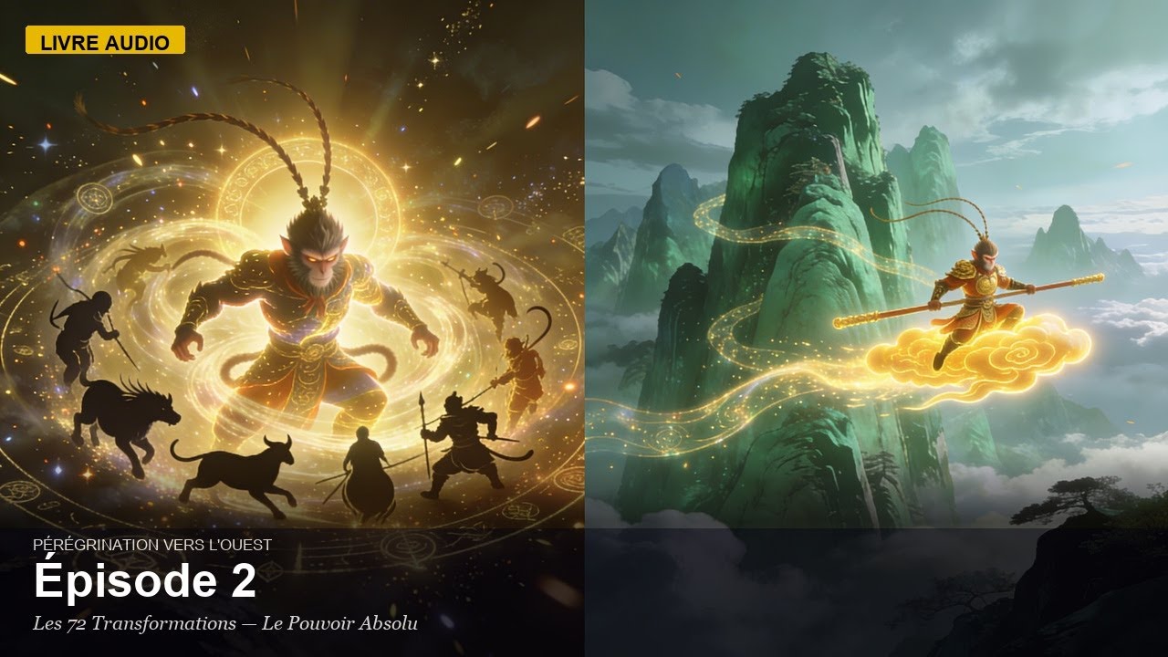 2 | Les 72 Transformations et le nuage magique - Wukong - La Pérégrination vers l'Ouest (Audio)