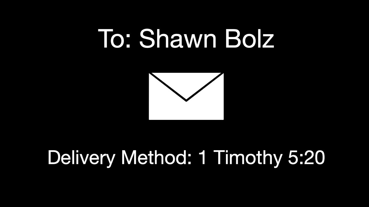To Shawn Bolz