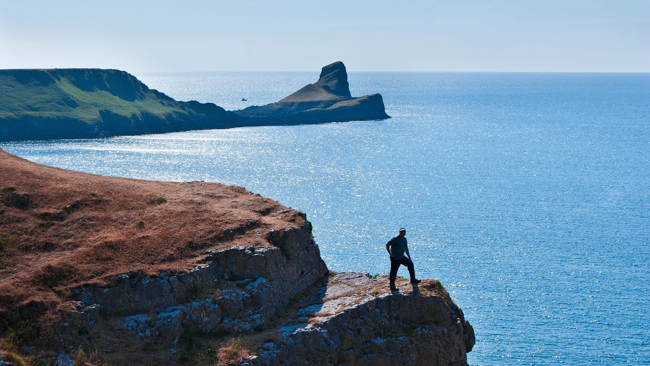Rhossili Gower Coast Swansea South Wales