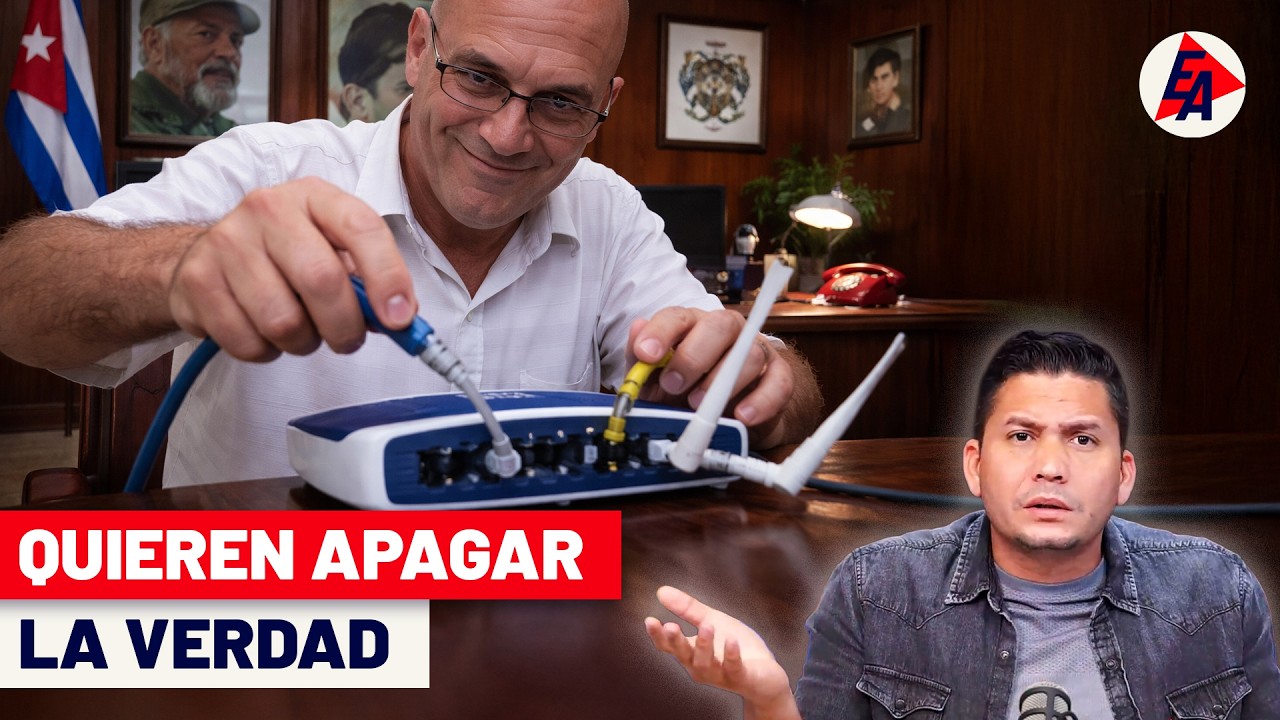 LO MAS ESTÚPIDO QUE VERÁS HOY: pide cortar INTERNET para evitar la oposición 🇨🇺🚫